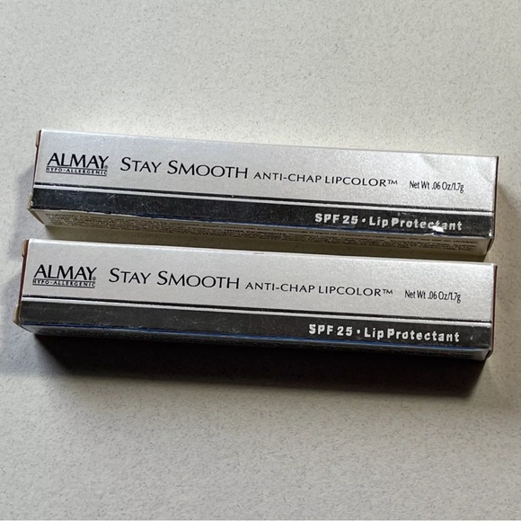 2x ALMAY Stay Smooth Anti-Chap Lipcolor with SPF 25 - Lip Protectant #BRONZED - Picture 2 of 7